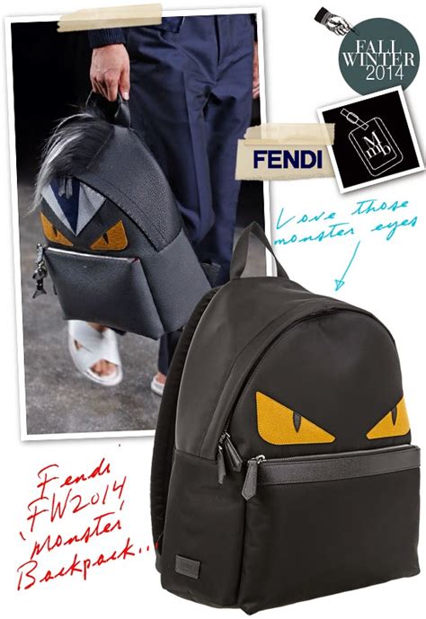 fendi bug bags|fendi bag bugs monster backpack.